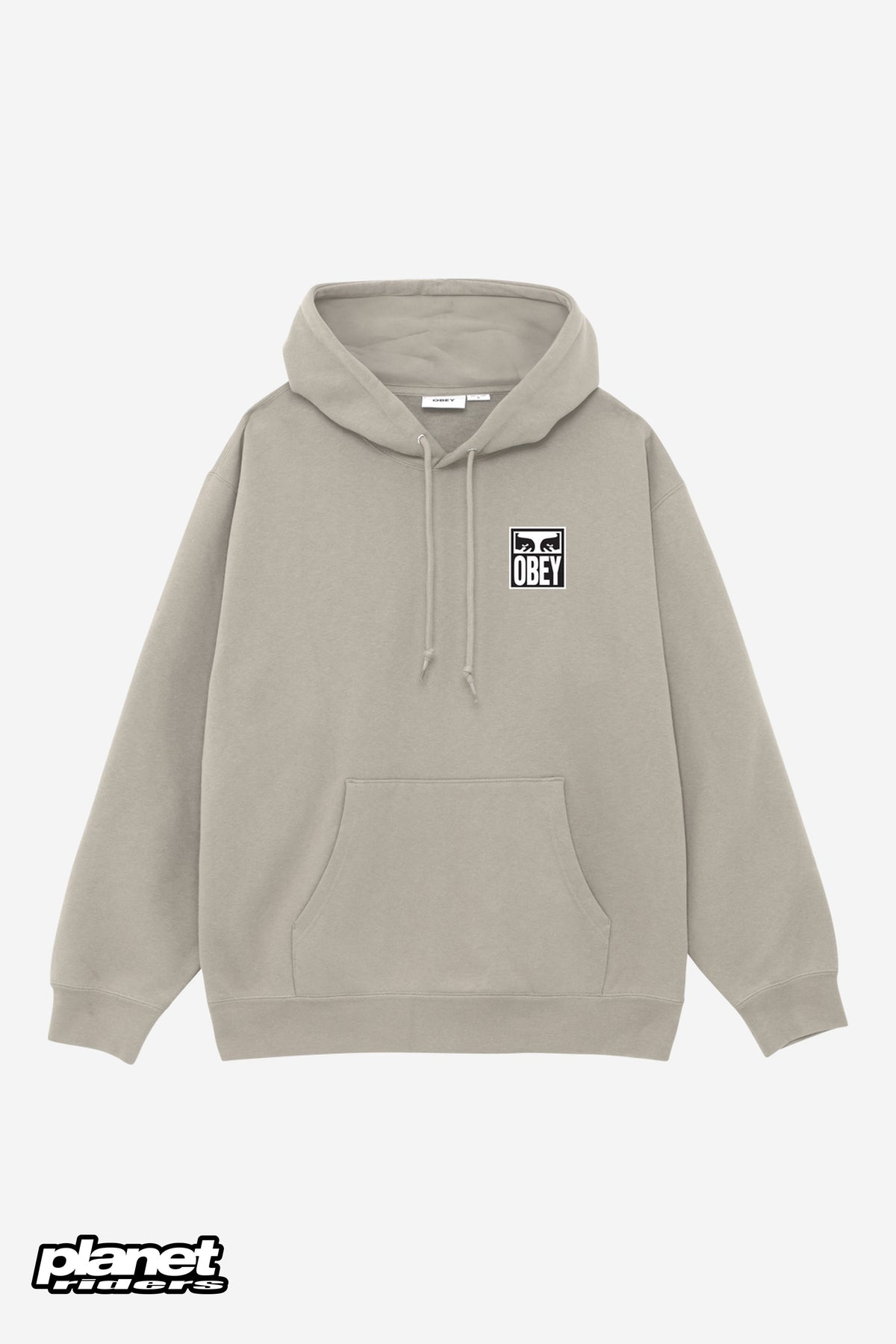 Eyes Icon Hood Obey, Heather Grey / Rainforest / Moonstruck / Black