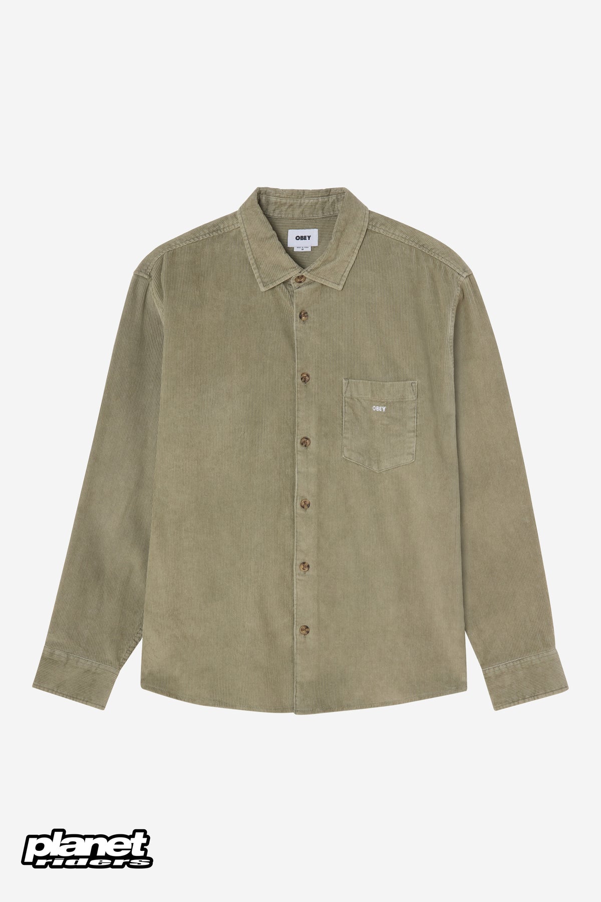 Tommy Corduroy Shirt Obey, Vetiver