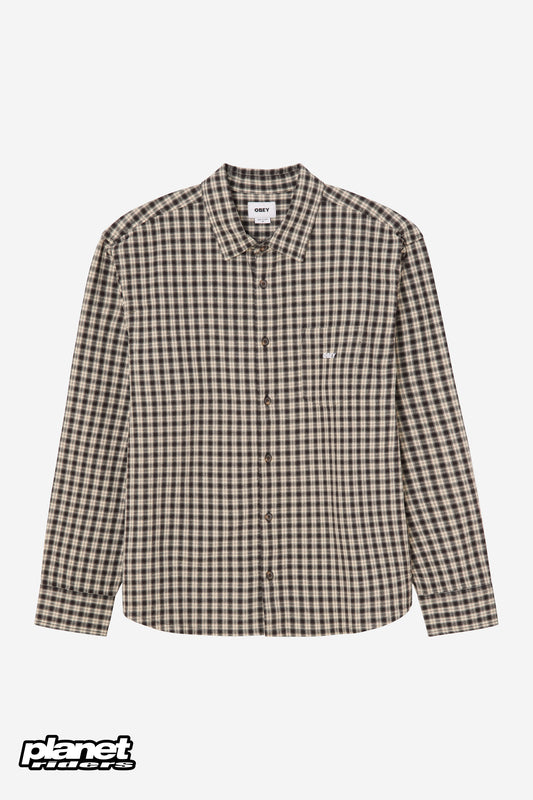 Bigwig Axel Shirt Obey, Black Multi