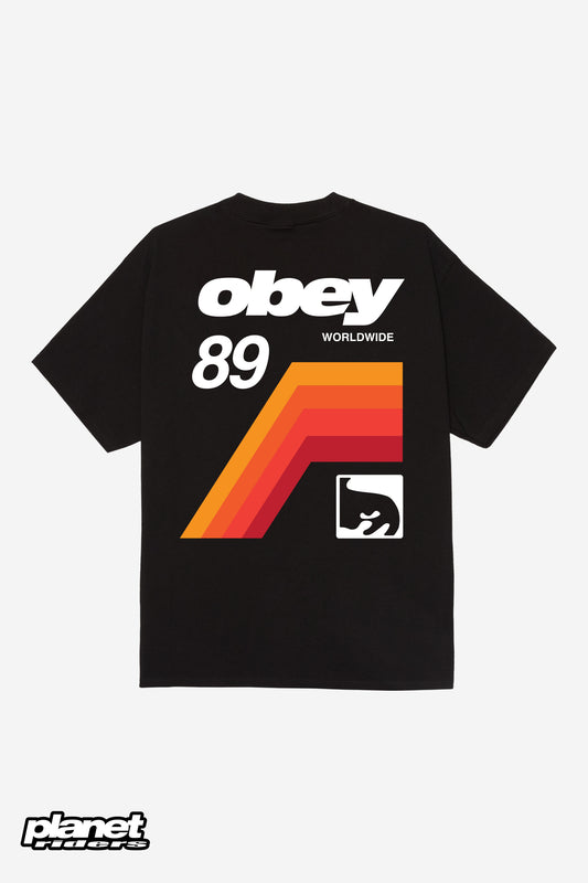 VHS Classic T-Shirt Obey, Black / White