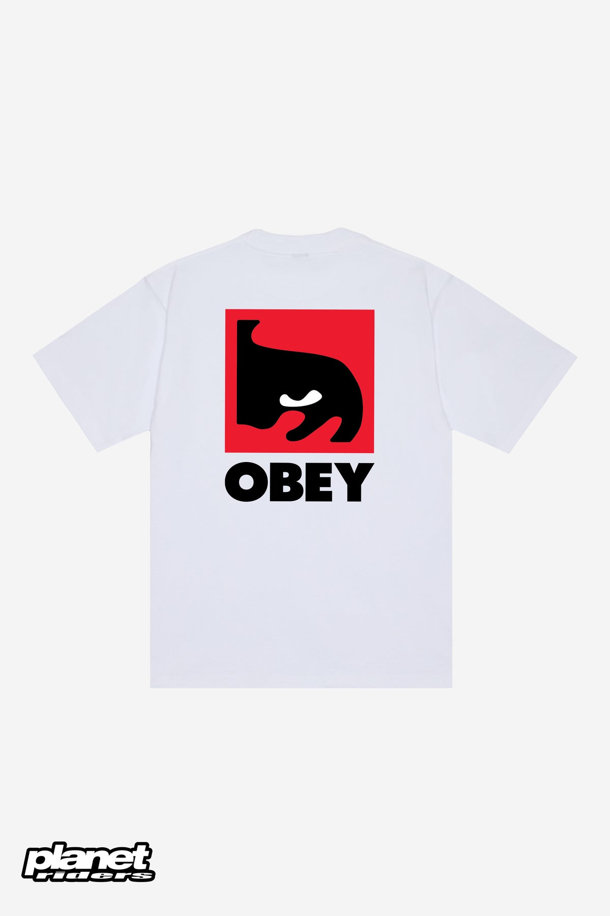 Quarter Eye Icon Heavyweight T-Shirt Obey, Forest Green / White