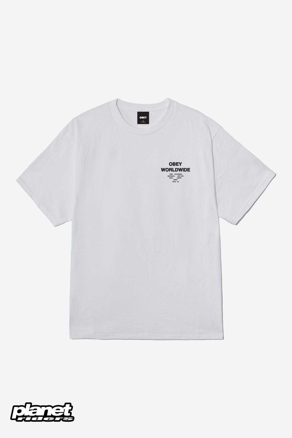 Angels Above Classic T-Shirt Obey, Black / White