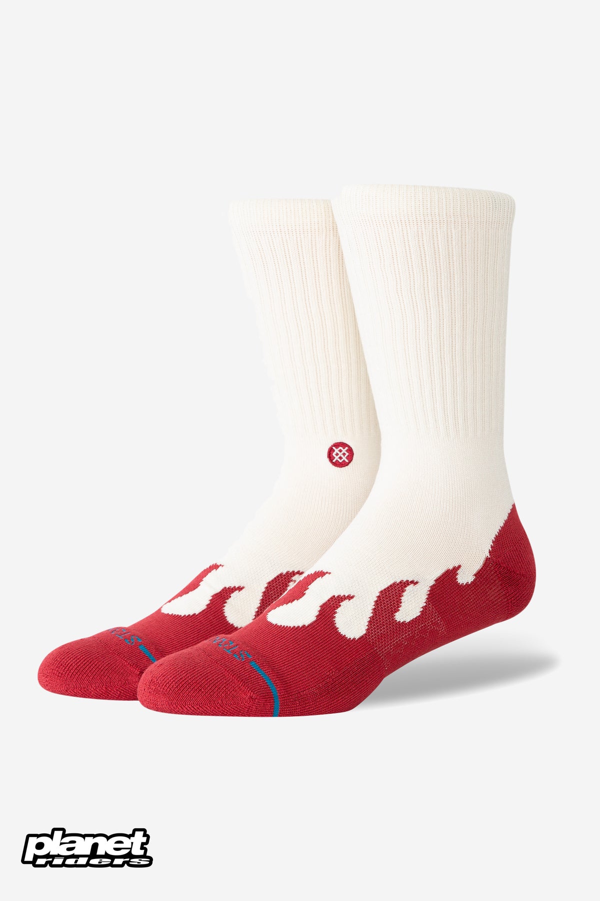 Heating Up Crew Stance, Red