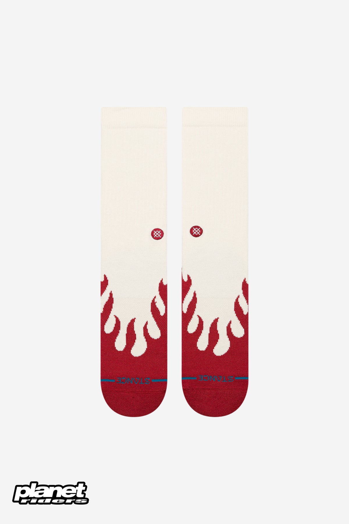 Heating Up Crew Stance, Red