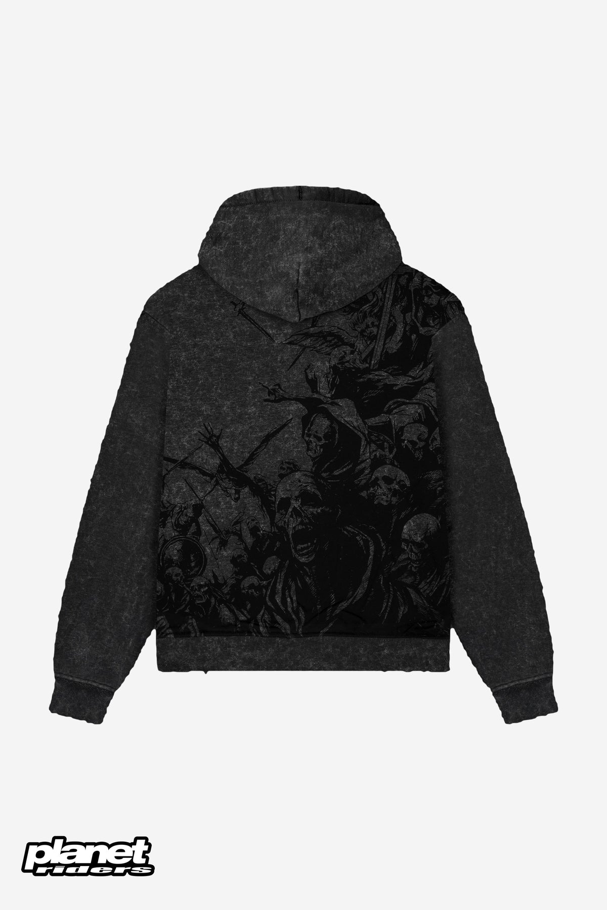 Heaven Falls Hoodie Dolly Noire, Acid Black