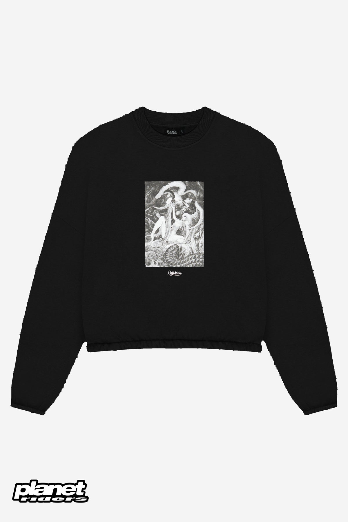 Framing Eve Over Crewneck Dolly Noire, Black