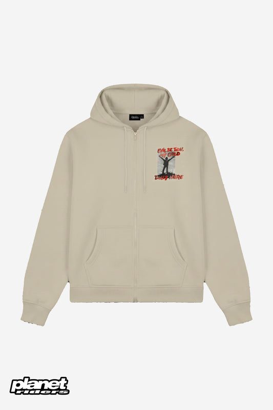 Indifference Zip Hoodie Dolly Noire, Vaporous Gray