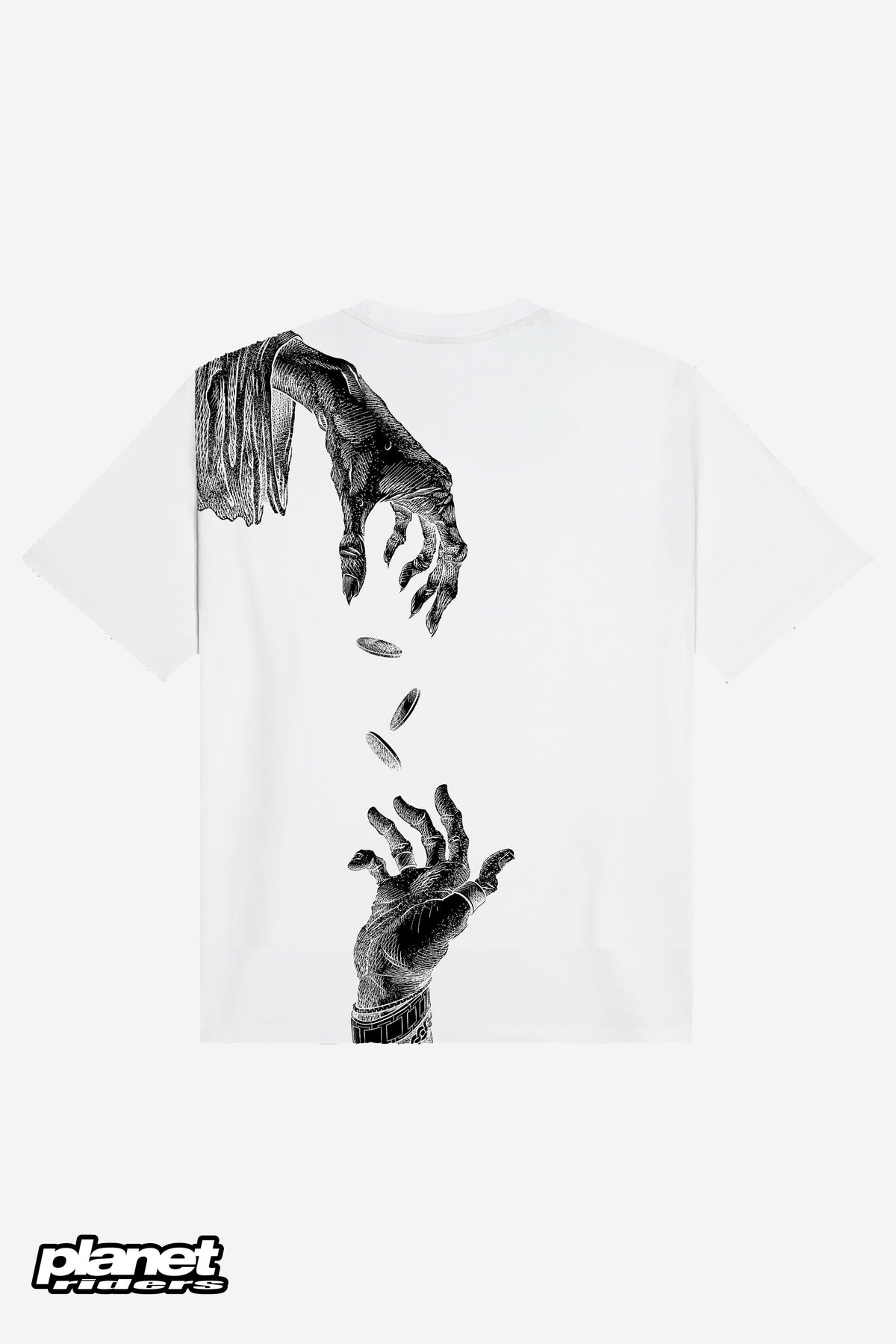 Corruption Tee Dolly Noire, White