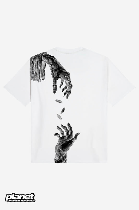 Corruption Tee Dolly Noire, White