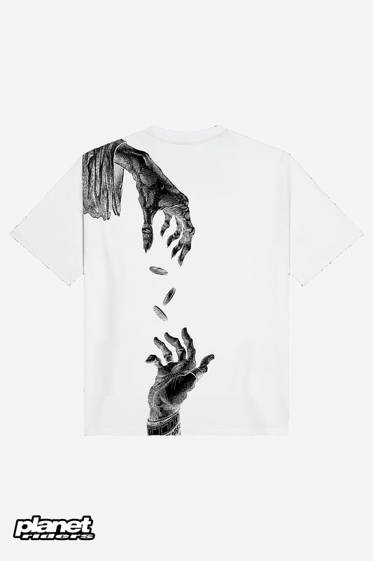 Corruption Tee Dolly Noire, White