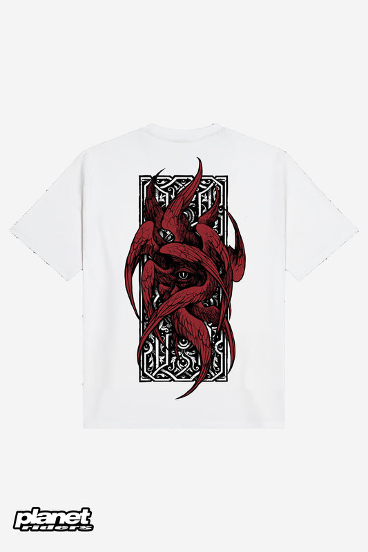 Oculus Dei Tee Dolly Noire, White
